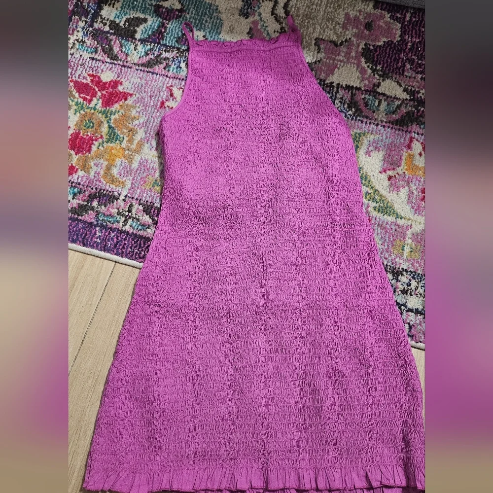 NWOT Free People Iyla Smocked Mini - Picture 5 of 5